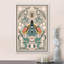 «Bright Preppy Animals», impression élégante sur toile encadrée «Monarch Butterfly Boho Floral»-100708244-100708241