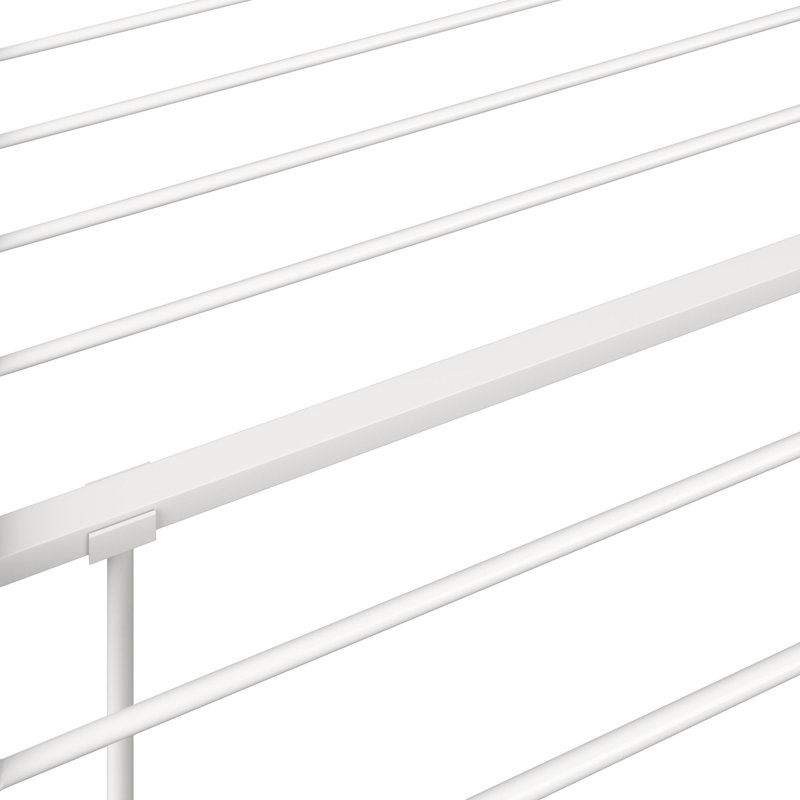 Ottorina Metal Bed, Single (3'), White