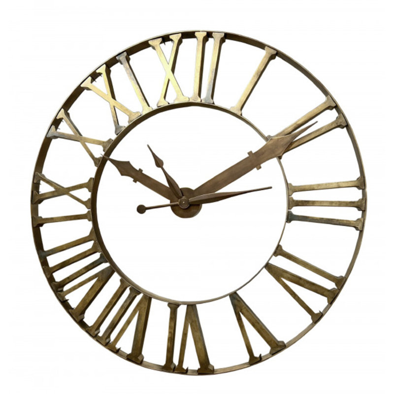 Asher Metal Wall Clock