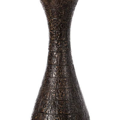 Vase de plancher décoratif décoratif brun Nashoba, 31 po