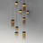 Delonda 9 - Light Gunmetal Cluster Pendant-2123893133