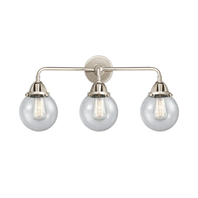 Shauna 3 - Light Vanity Light, LED, Polished Nickel