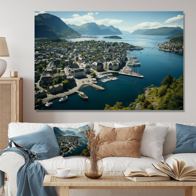Allemagne, Alesund Essence, ville portuaire - Allemagne, art mural