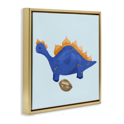 Sporty Baby Dino Floating Frame, design by Lucille Price