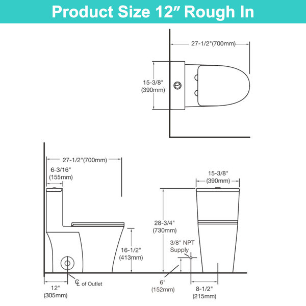 Dimensions du produit
