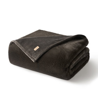 Mink Faux Fur Throw Blanket