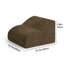 Repose-pieds ergonomique en mousse à mémoire de forme, antidérapant et conçu pour soulager les douleurs au dos et aux hanches. Idéal sous le bureau. Sa forme courbée et ses bords courbés assurent une protection optimale contre les maux de dos et les hanches.-232796746