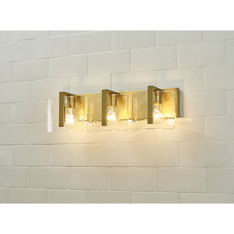 Kyersten 3 - Light Dimmable Vanity Light, Brushed Champagne Bronze