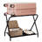 Shanon Folding Luggage Rack - Suitcase Stand With Storage Shelf - Folding Luggage Rack for Guest Room and Bedroom - Sturdy Portable and Stylish Metal Suitcase Stand