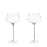 Raye Angled Crystal Amaro Spritz Glasses