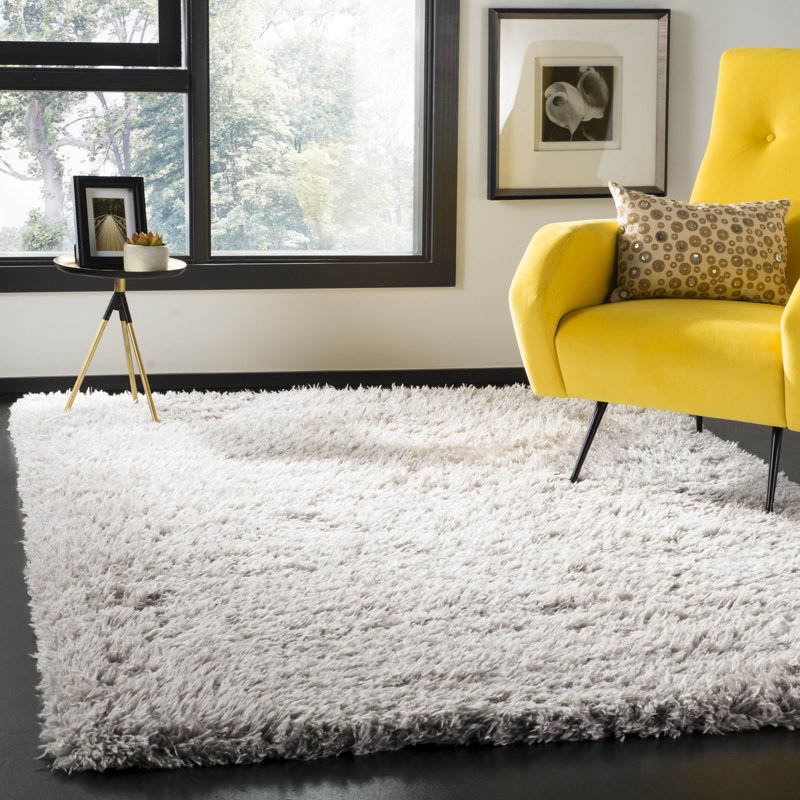 Barto Shag 900 Performance Solid Color Rug, Rectangle 5'3" x 7'6"