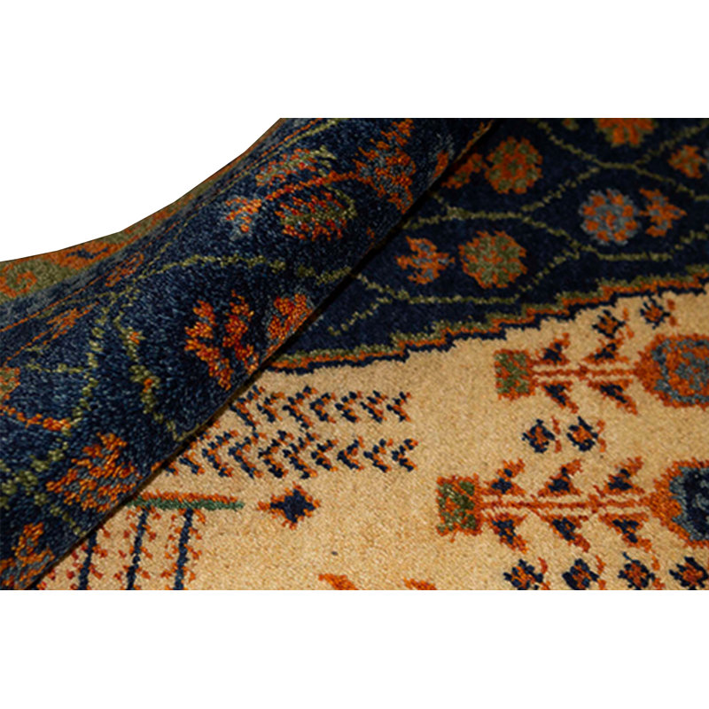 Wool Floral Area Rug