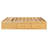 Queen Size Platform Bed with 4 Drawers & Hydraulic Lift Footboard Storage, No Headboard, Modern Space-Saving, Natural-644392248