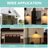 2-Pack Dusk To Dawn Sensor Gooseneck Barn Light - Farmhouse Outdoor Wall Sconce In Black And Gold(Bulb Not Include)-1284679307