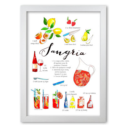 Sangria Ingredients Recipe - Print