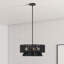 Lustre suspendu noir 4 lumières Aurea-124250998-124251001