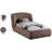 Sandro Burt Chenille Fabric Upholstered Bed-280486943-280486948