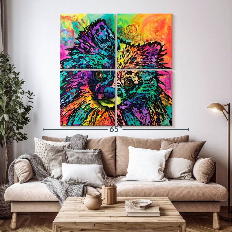 Brampt Dasher, 50" H x 50" W