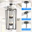 8 - Light Dimmable Lantern Geometric Chandelier-655485354
