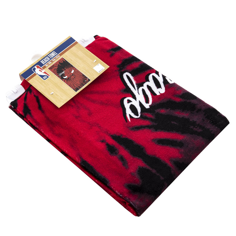 Psychedelic Beach Towel, NBA Bulls