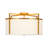 3 - Light Round Drum Fabric Semi Flush Mount