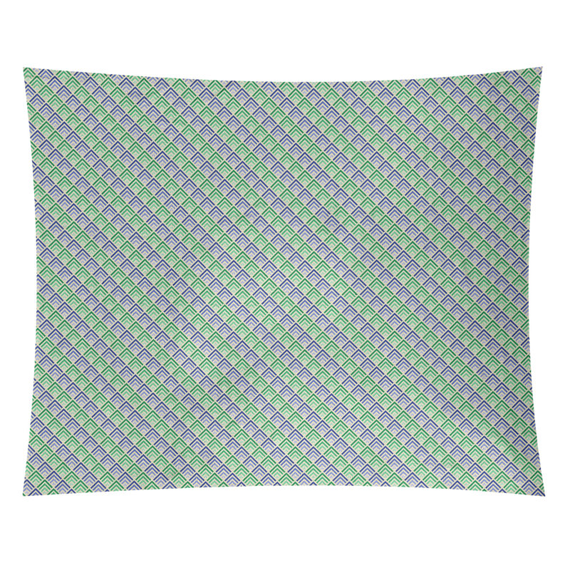 Tapisserie elizabeth géométrique par katelyn Kitterman, H 27,5 po x l 37,5 po, Intérieur
