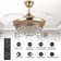 Forbell 42'' Ceiling Fan with LED Lights