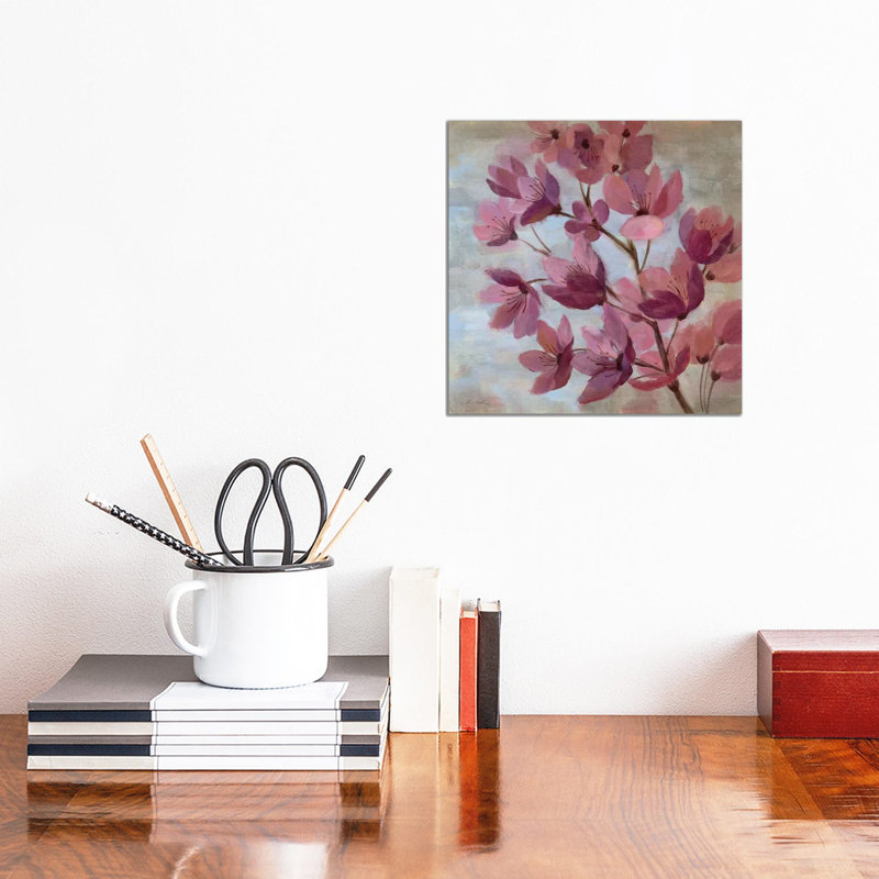 «April Blooms I» par Silvia Vassileva - reproduction d'art, Aucun mat, Toile tendue, H 12 po x l 12 po x P 1,5 po