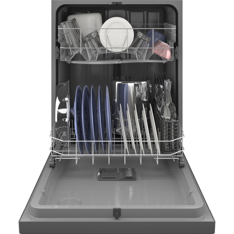 24-Inch Stainless Steel Energy Star Front Control Dishwasher