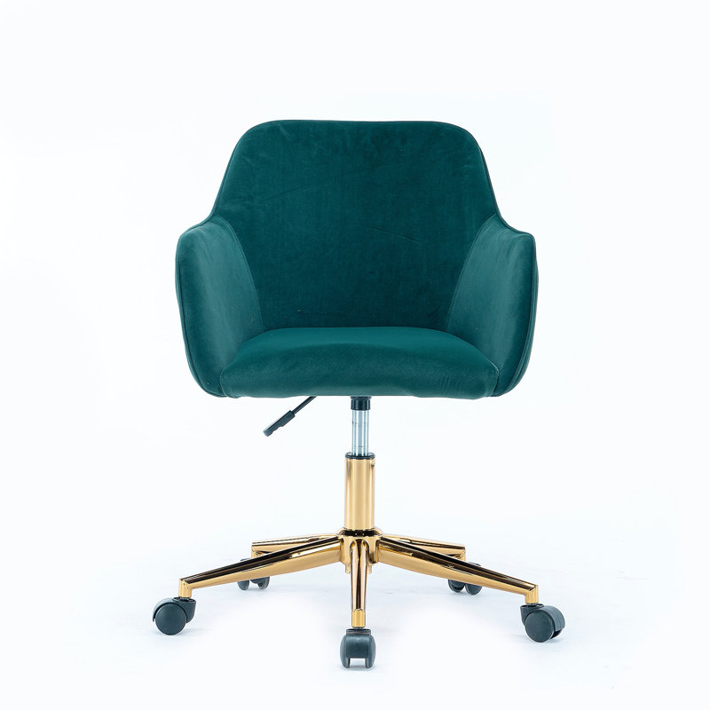 Lekayla Office Chair, Dark Green