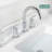 Widespread 2 Handles Bathroom Faucet with Water Supply Lines-1444180111-1460934820