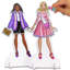 Barbie: activité de garde-robe magnétique