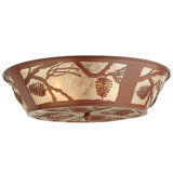 Rustic Lodge 4 - Light Flush Mount