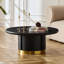 Table basse ronde 35,43 "avec base cylindrique-1137184206