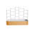 17" Tall 10 In 1 Modular Metal Outdoor Raised Garden Bed With Trellis-111565796-111565799