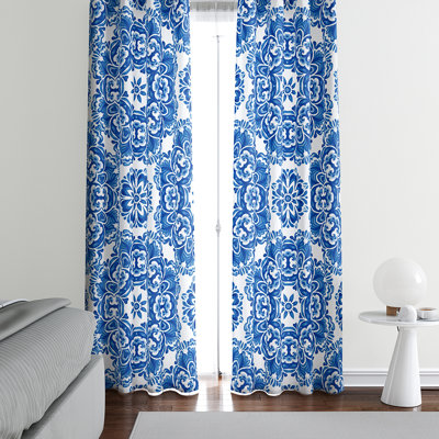 Semi Sheer Curtain Pair