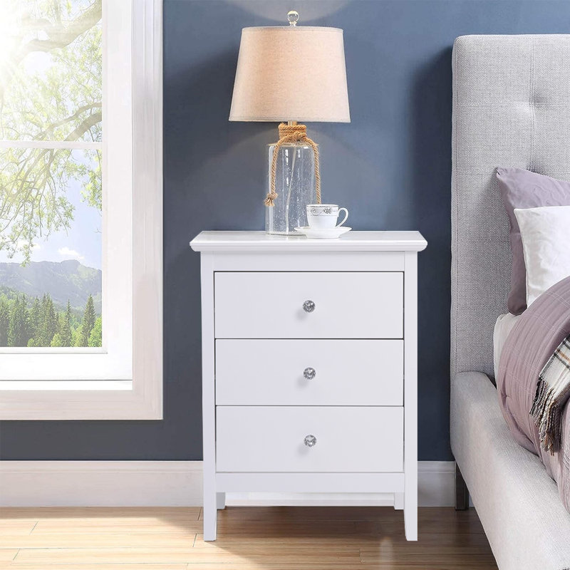 48cm W Bedside Table