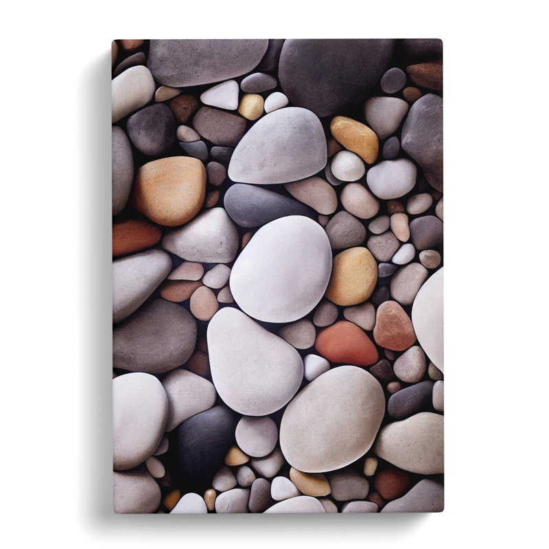 CAN-V0523-1792X Pebbles Vol.4 - Wrapped Canvas Print, 50cm H x 35cm W