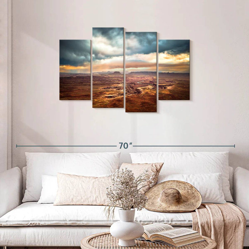 Stormy Canyonlands National Park, 27" H x 43" W