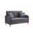 Charming Velvet Tufted Loveseat for Compact Living Spaces, Enhancing Comfort and Style-1437455759