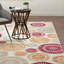 Tapis orange/rouge/vert/intérieur/extérieur de la zone Priscila-1757306277