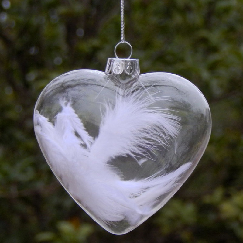 10cm Solid Colour Glass Bauble