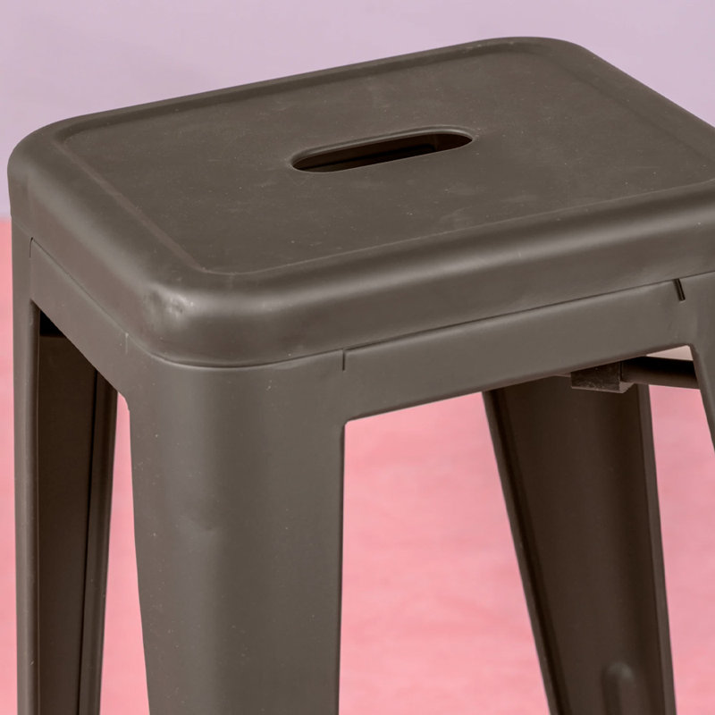 Isavella 26'' Counter Stool, Dark Gray