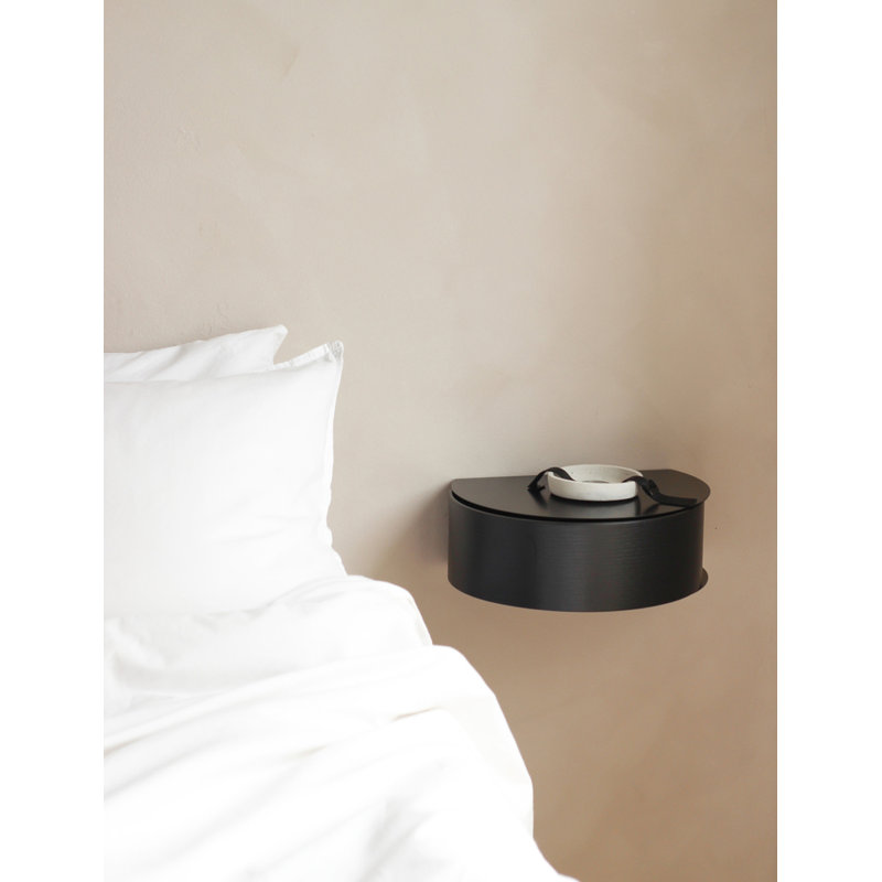 Wallie Wall Drawer, Black