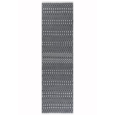 Perrotta Geometric Recycled P.E.T Hand Woven Indoor / Outdoor Area Rug