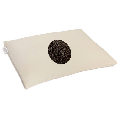 Deluxe Comfort Medium Buckwheat Hull  14" x 19" Pillow
