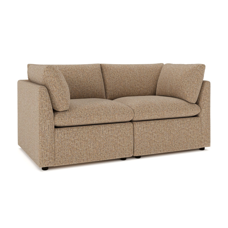  Canapé modulaire 68 po Kallie, Valet Bran Tweed