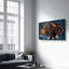 Élégante peinture murale en verre trempé de 13,8 po x 21,7 po | 100% verre trempé, épaisseur: 0,16 pouce | Imprimé UV pour des couleurs éclatantes | Parfait pour la décoration intérieure, le salon et les espaces de bureau-417526373