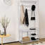 Freestanding 9 - Hook Coat Rack