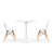 Grateron 2 - Person Pedestal Dining Set-2083458744